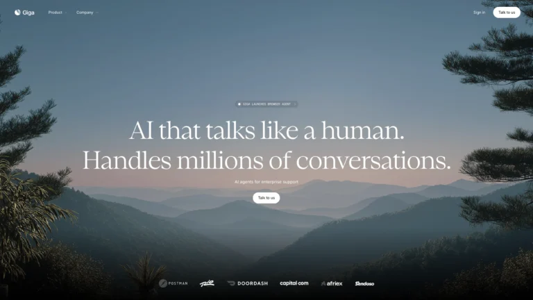 Giga – AI That Talks Like A Human