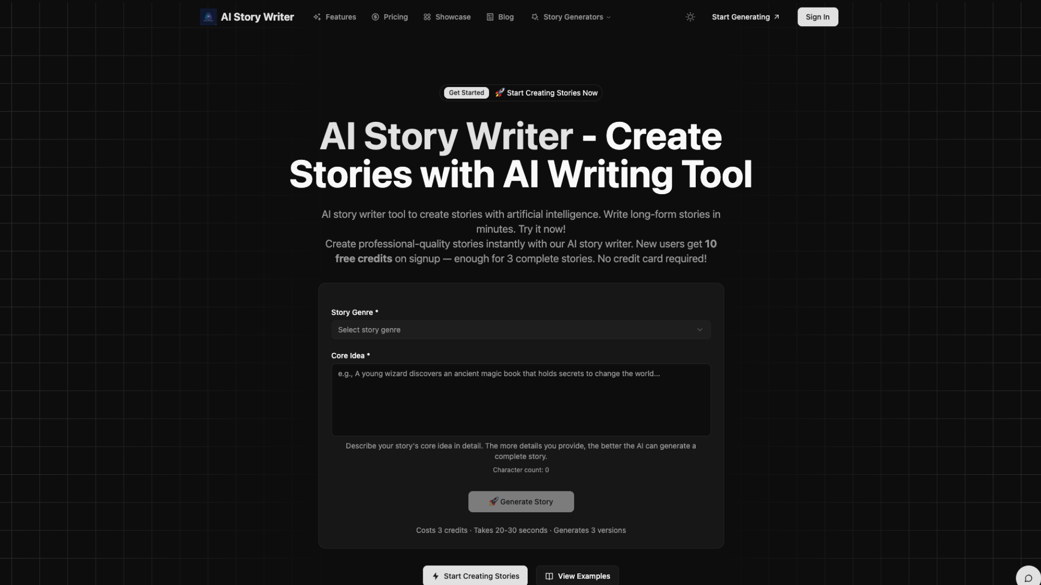 AI Story Writer (Story Generator)