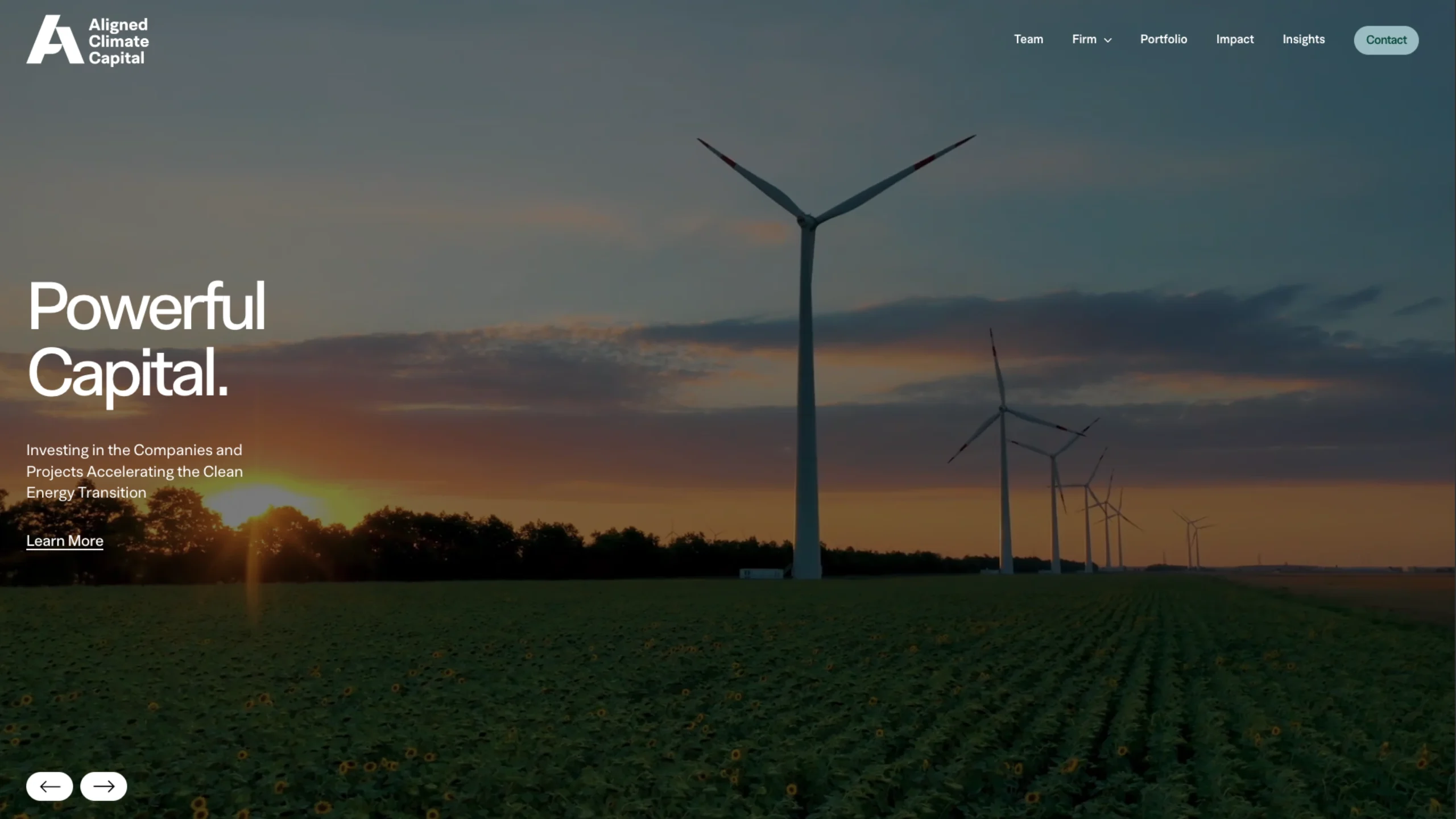 Aligned Climate Capital