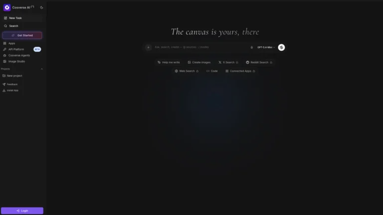Cosverse AI – ChatGPT Alternative