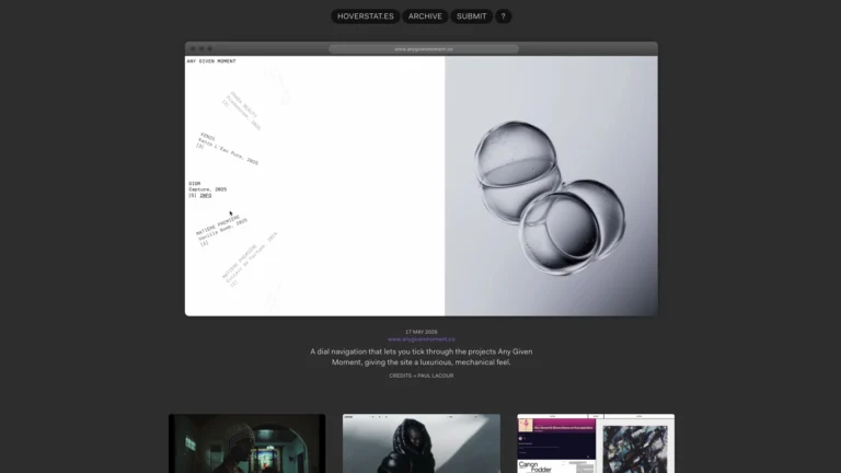 Hover States – Web Design Inspiration Gallery