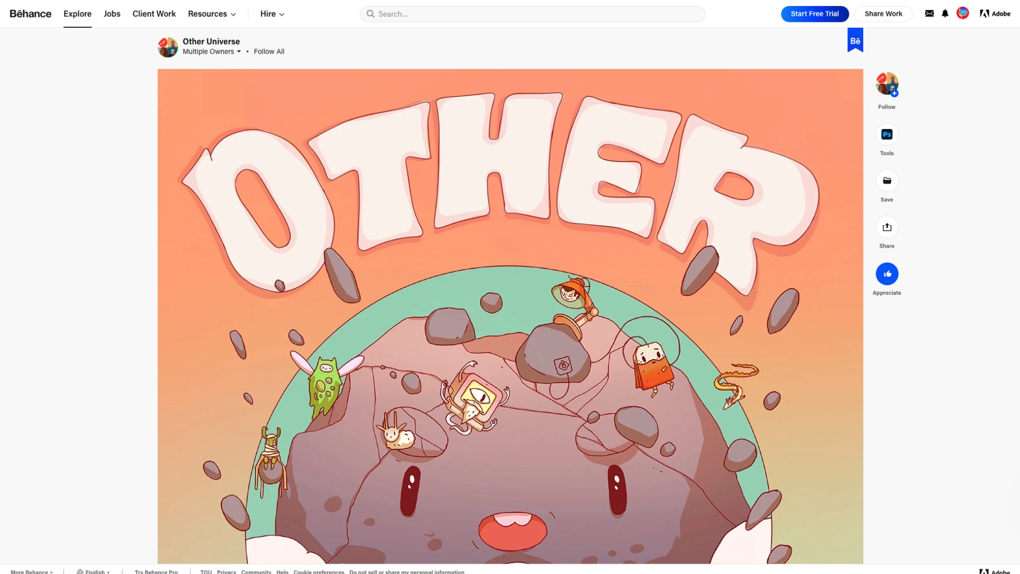 Other Universe (Behance Project Showcase)