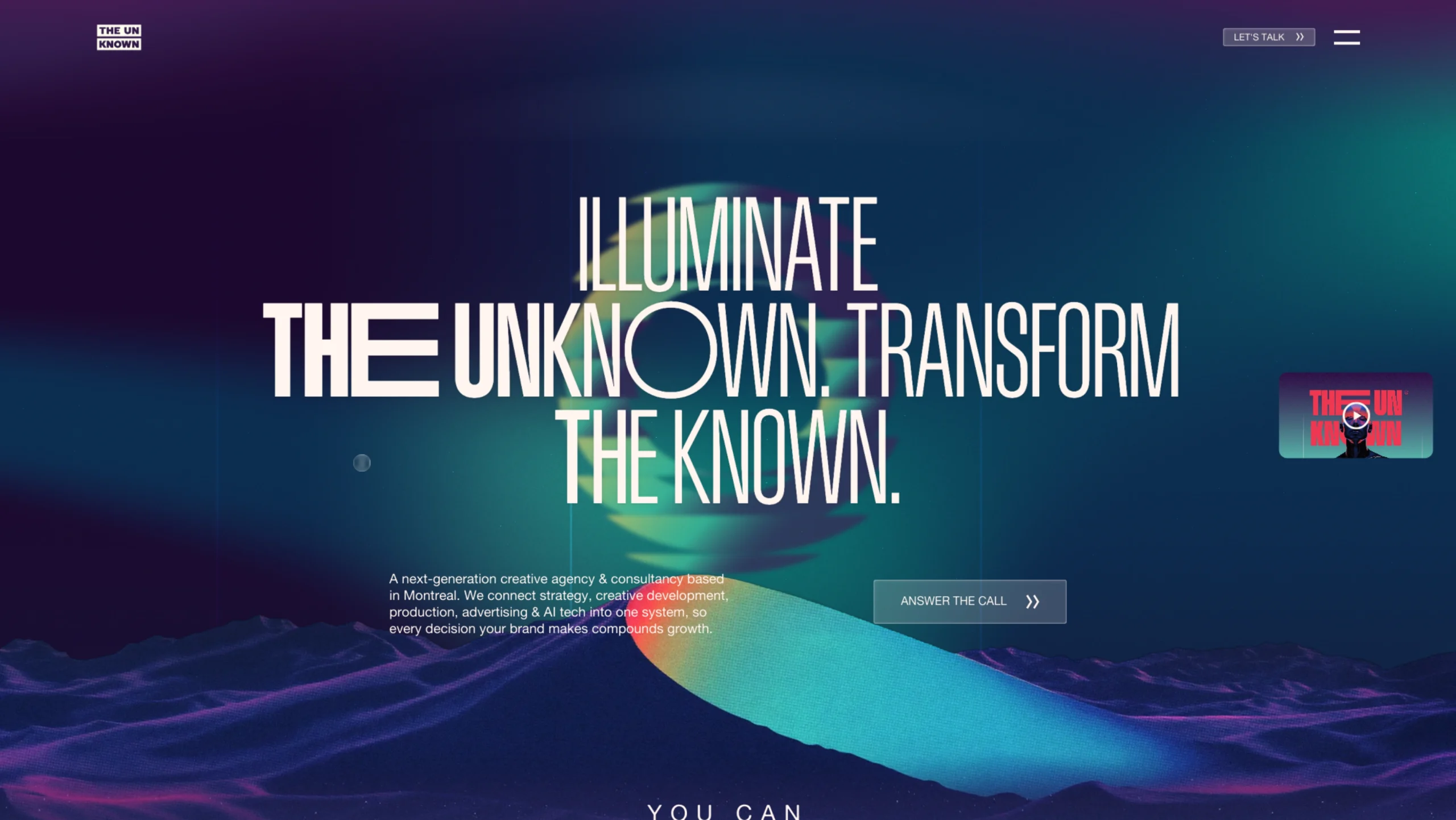 THE UN KNOWN