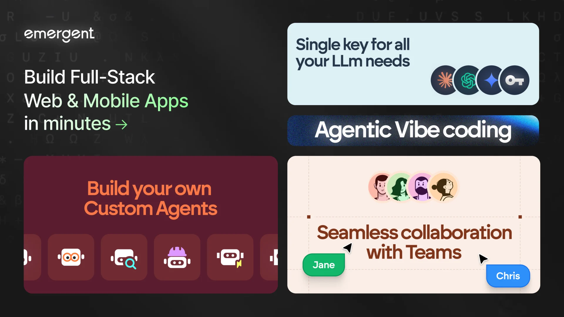 emergent - build apps with AI