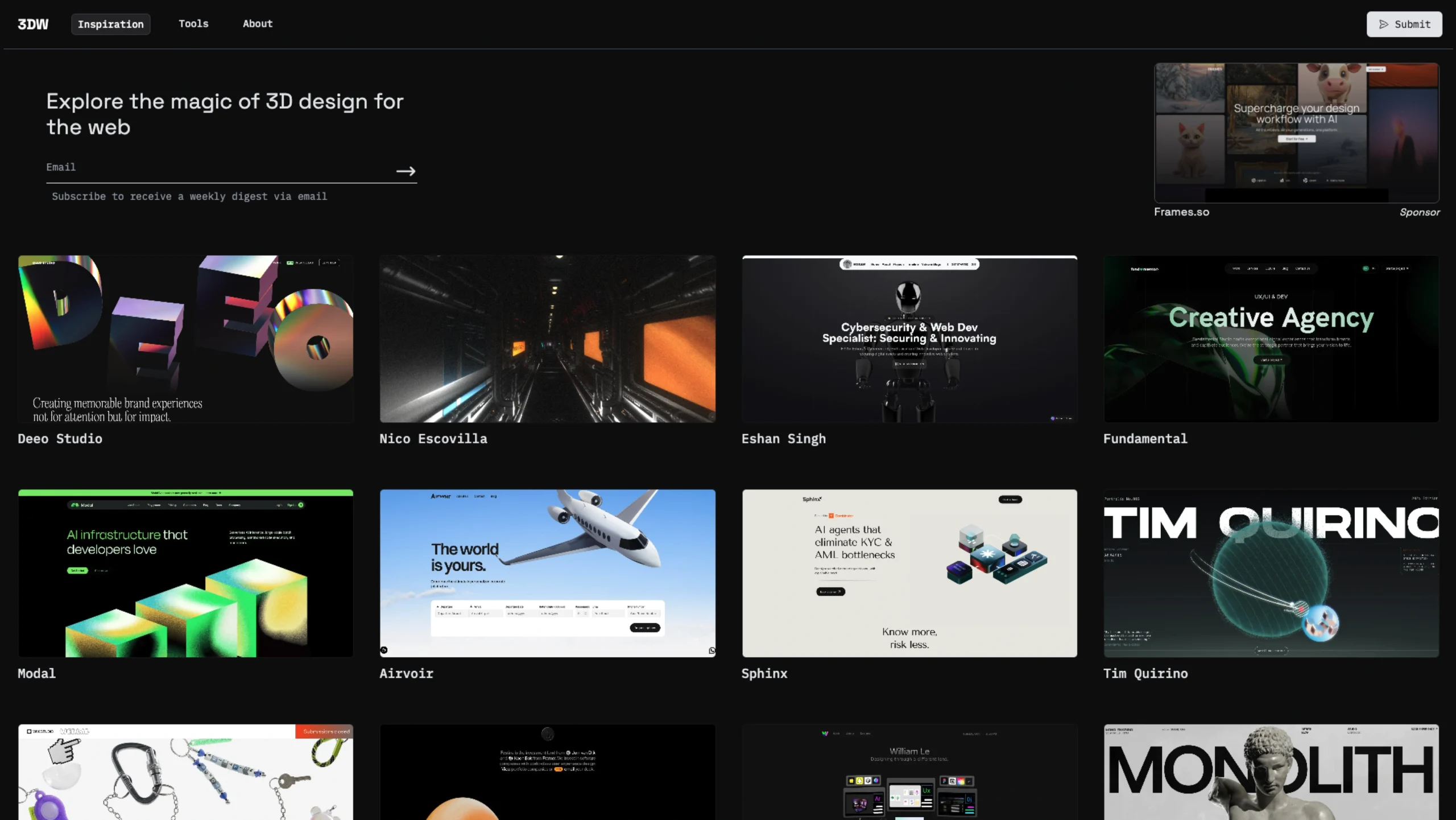 3D Websites Design