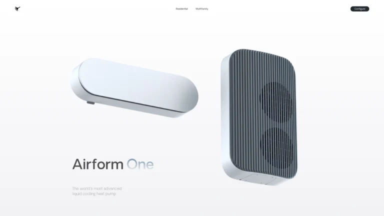 Airform – Liquid Cooling Heat Pump