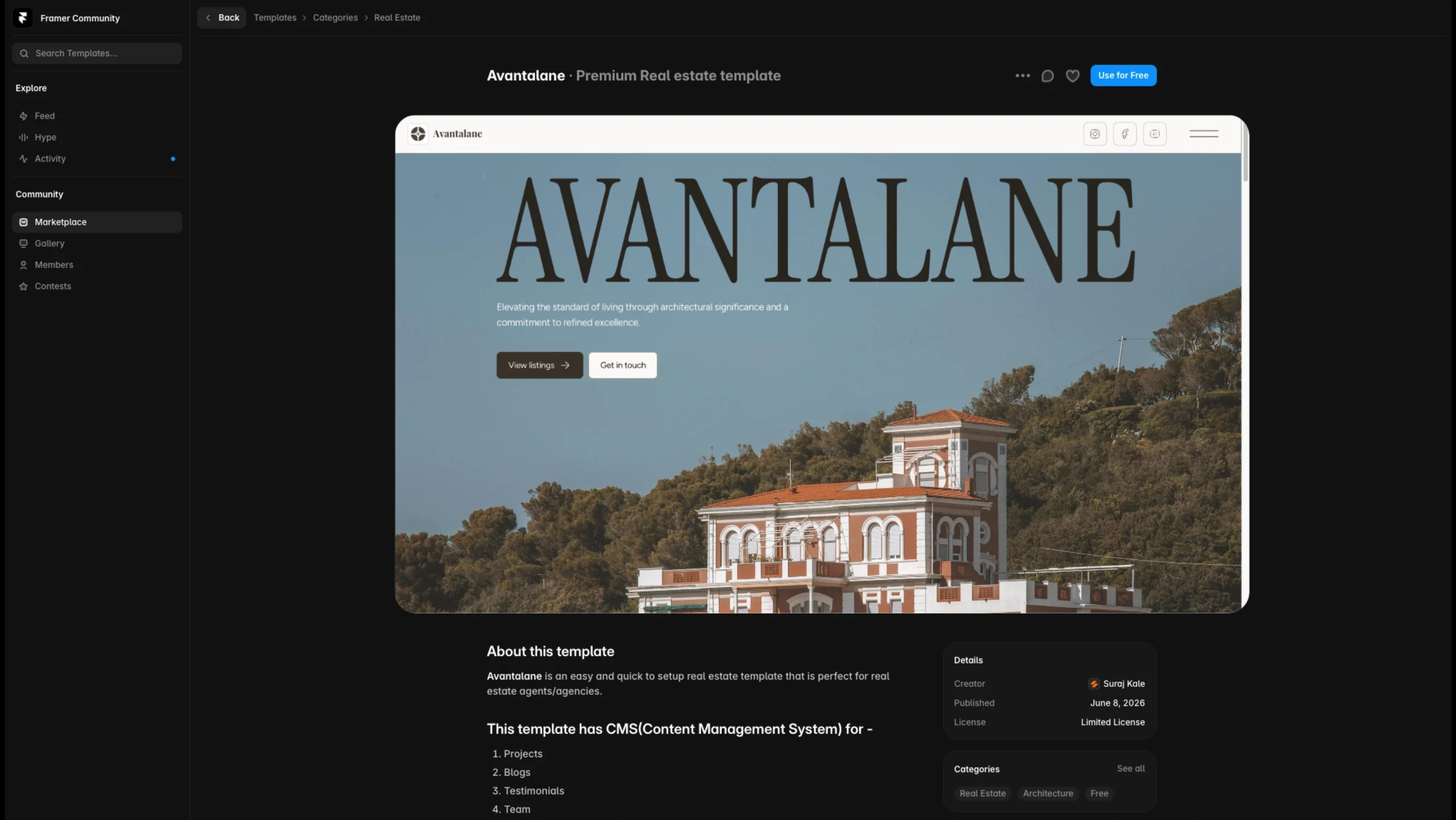 AvantaLane