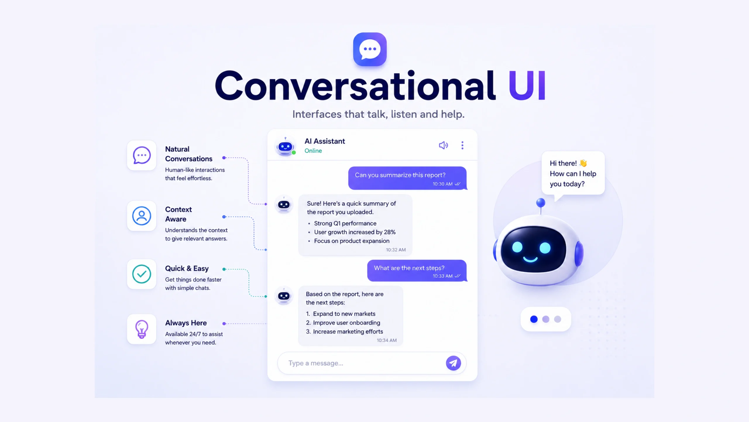 Conversational UI