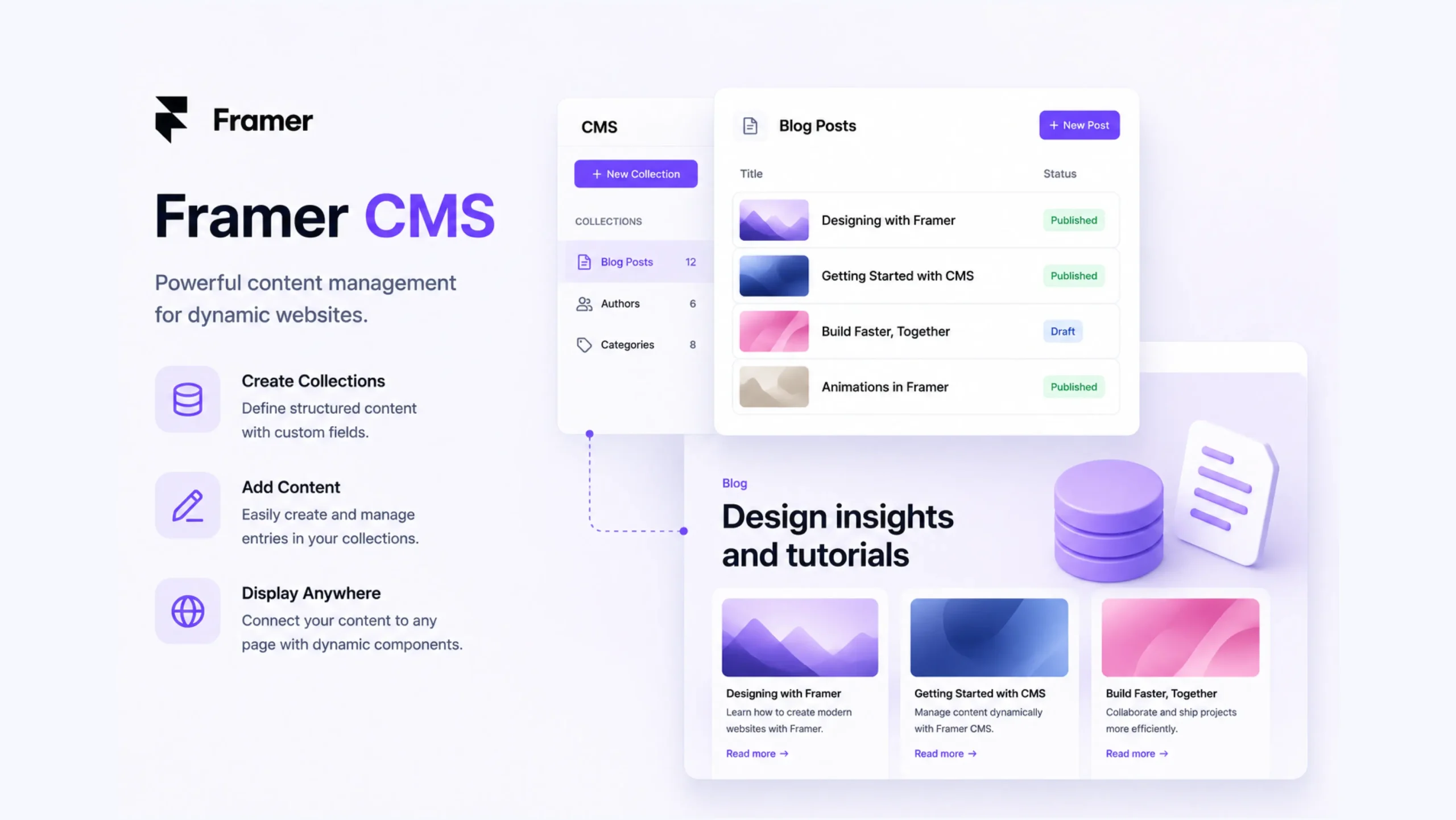 Framer CMS