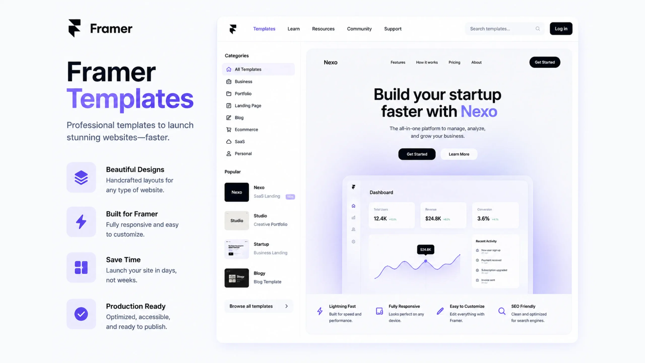 Framer Template