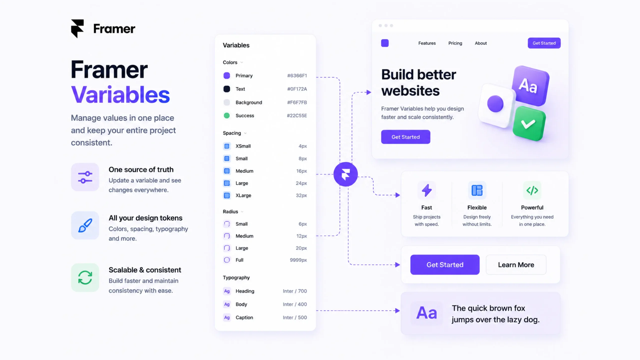 Framer Variables