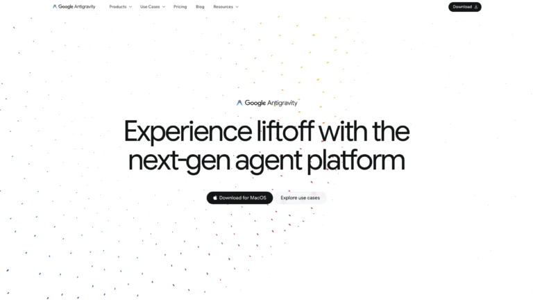 Google Anti Gravity – Agentic Development Platform