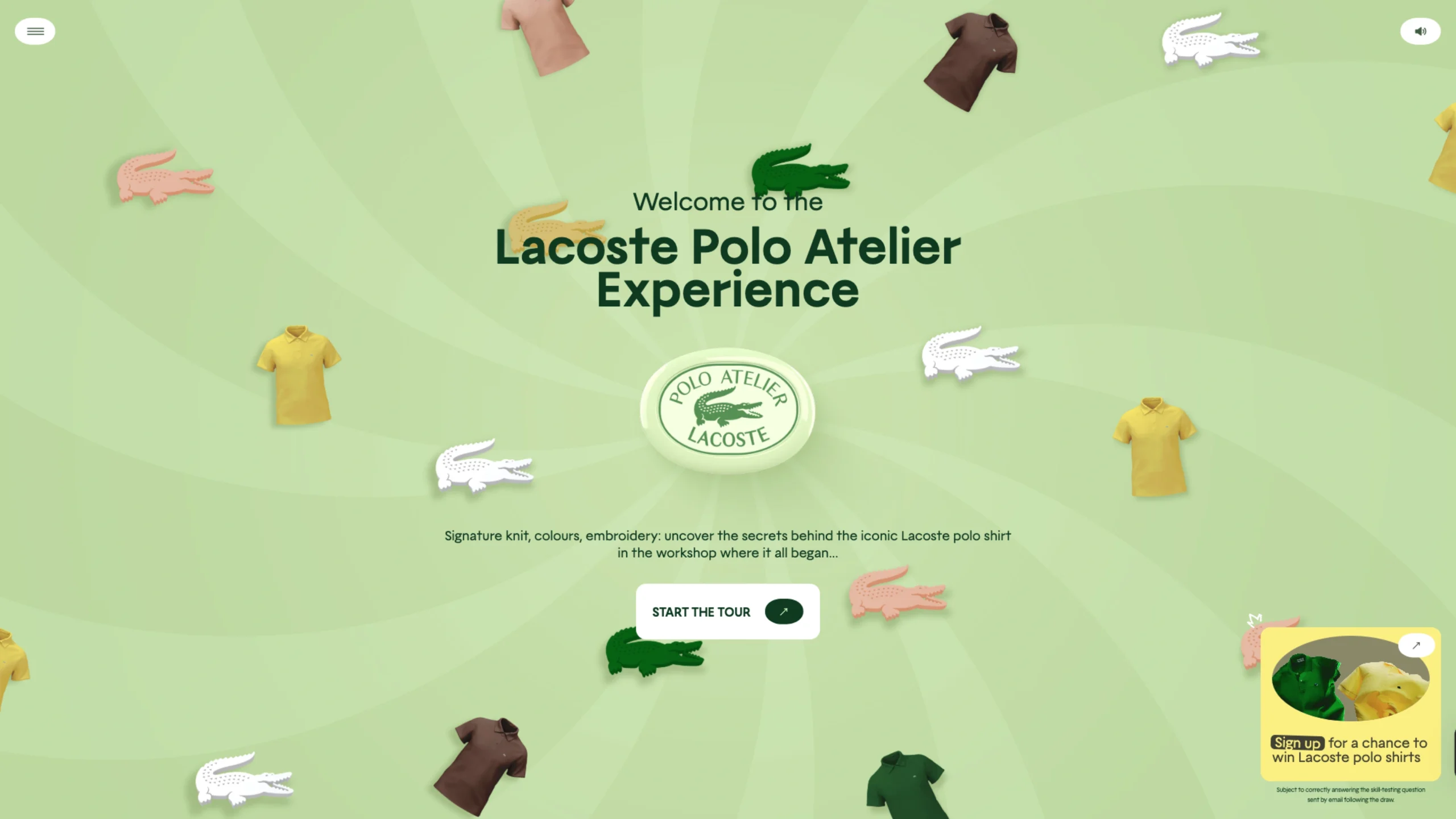 Lacoste – Polo Factory Experience