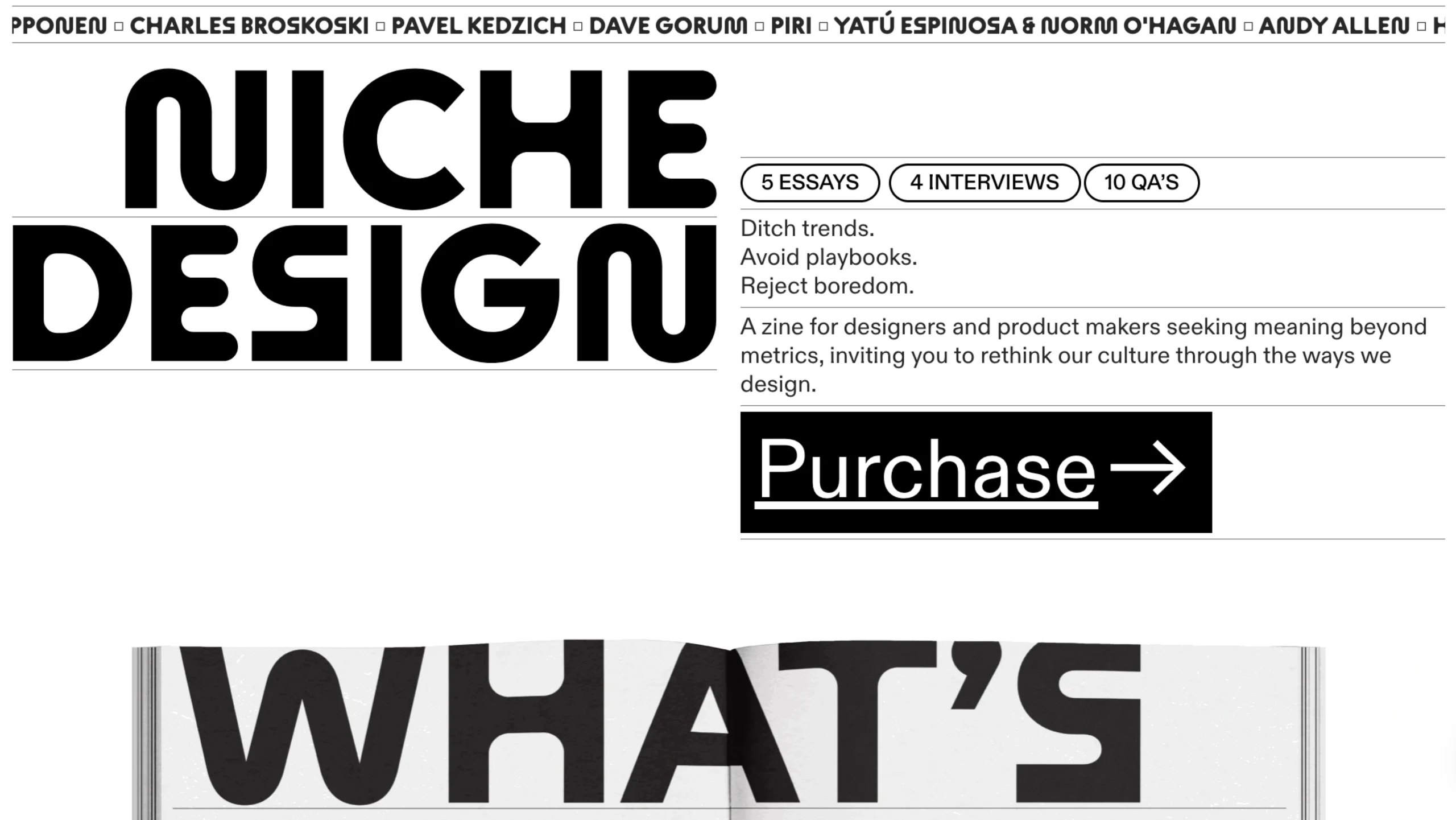 Niche Design Press