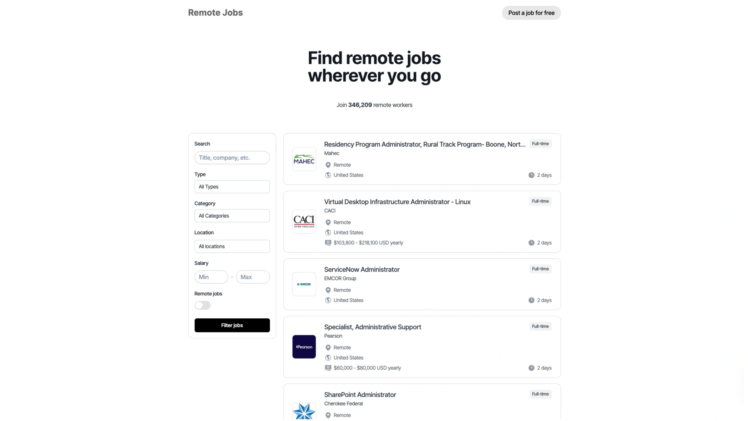 Remote Jobs