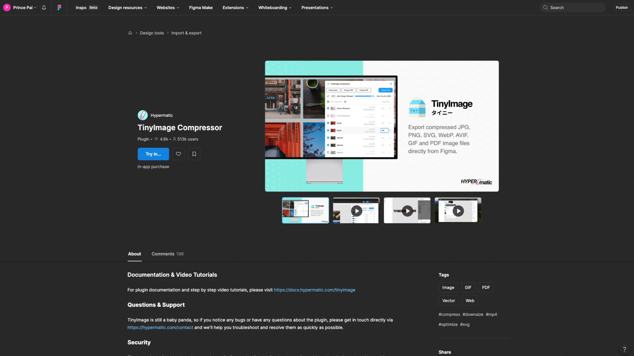 TinyImage Compressor