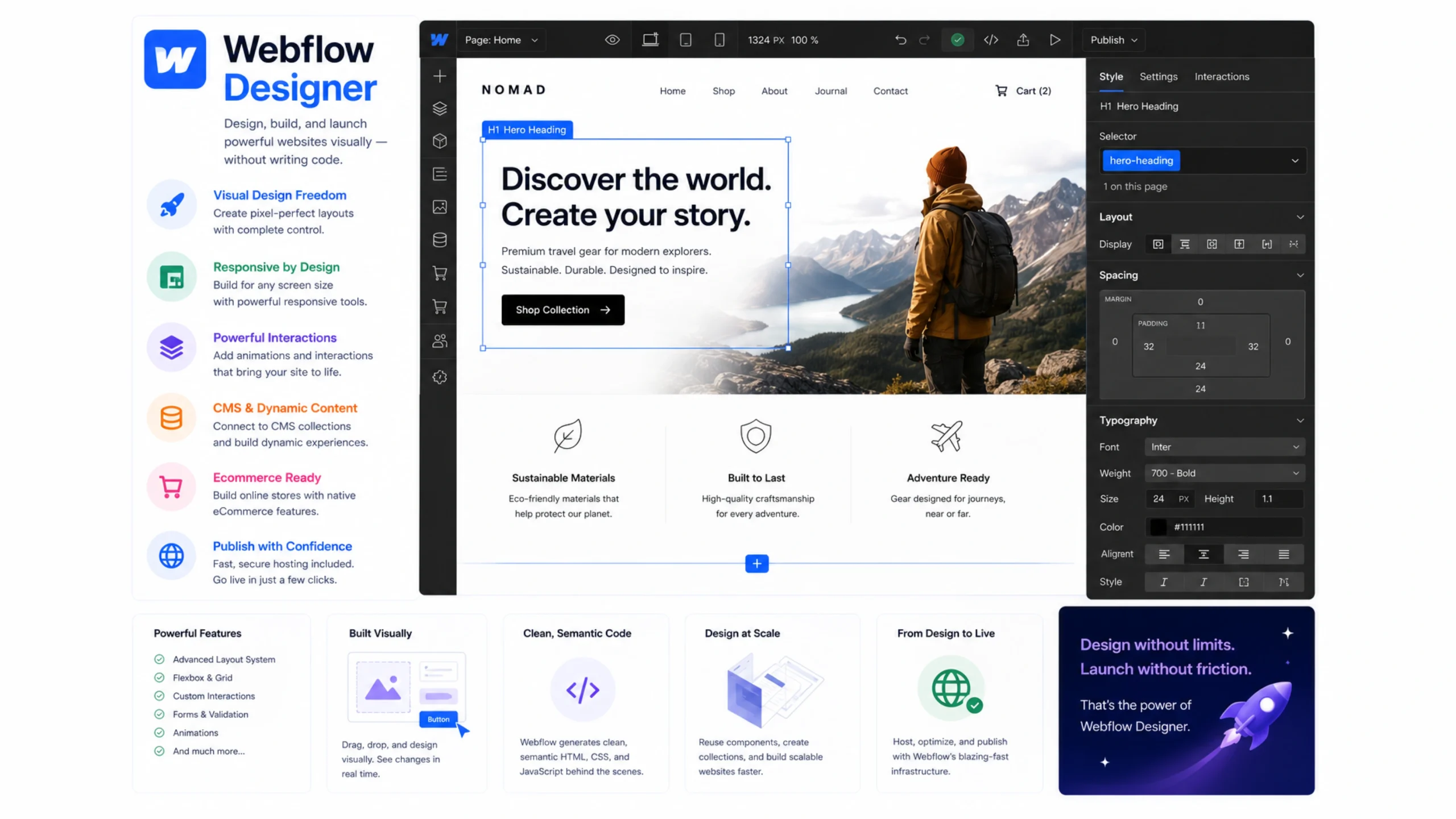 Webflow Designer