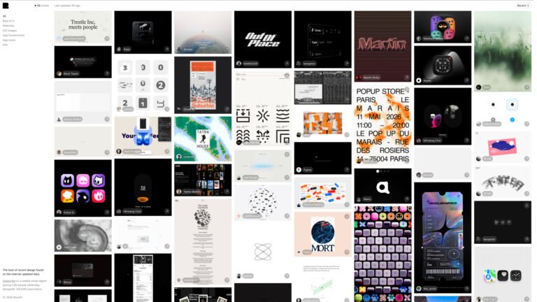 Recent.Design – Best Web Design Inspiration