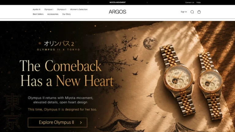 Argos – Premium Mechanical Timepieces