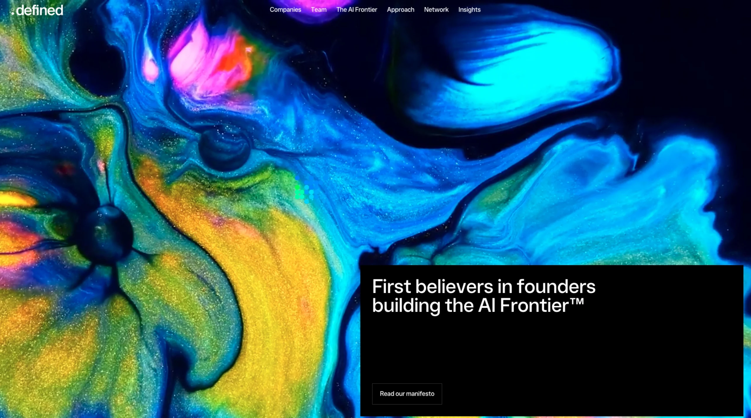 Defined – Building the AI Frontier