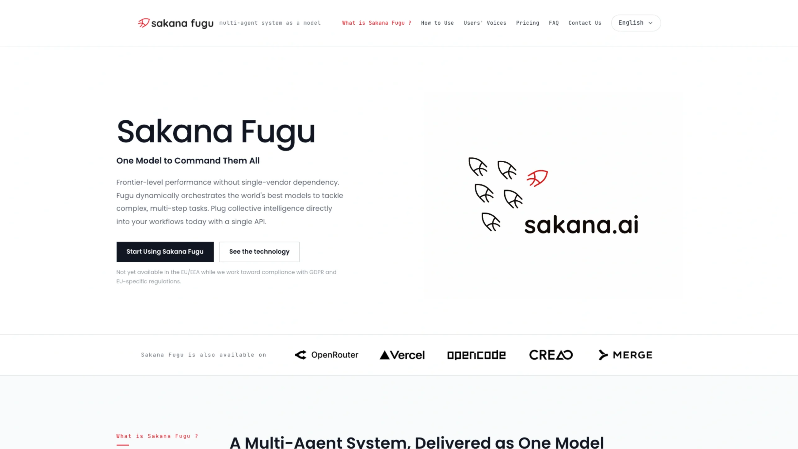 Sakana AI – Fugu