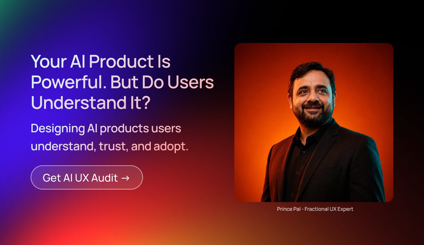 fractional UX designer prince pal