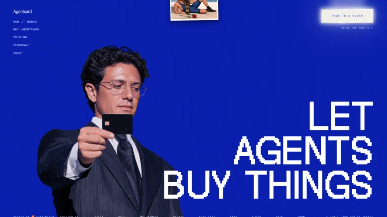 Agent Card – Agents Buying Things
