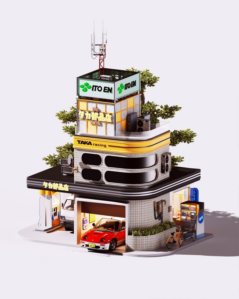 Peter Tarka: Playful 3D Worlds, CGI Art & Visual Storytelling